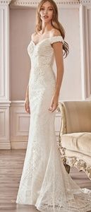 COPY - Off shoulder formal wedding gown bridal dress